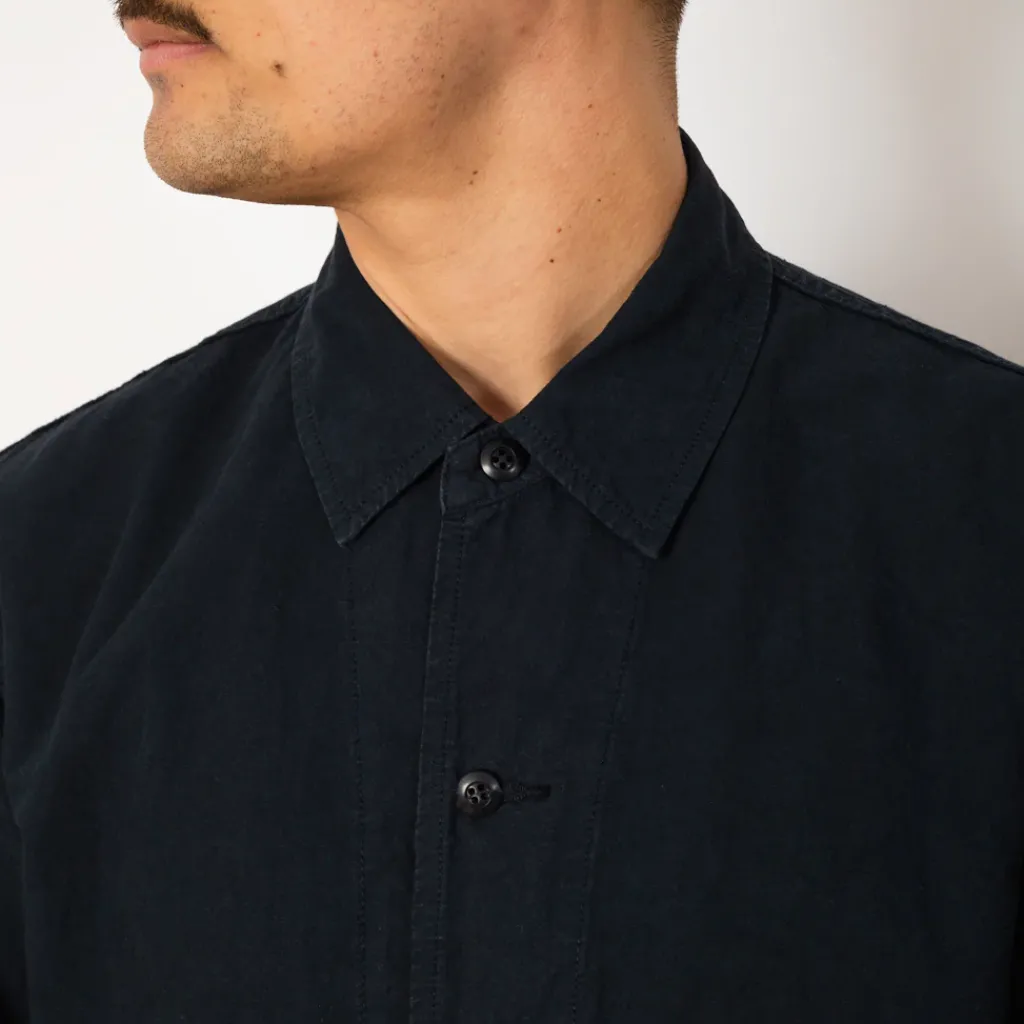 Jackets|Sage De Cret High Density Shirt Jacket - Navy