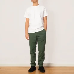 Trousers|Sage De Cret High Density Tapered Pants - Olive
