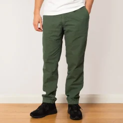 Trousers|Sage De Cret High Density Tapered Pants - Olive
