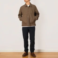Trousers|Sage De Cret High Density Tapered Pants - Navy