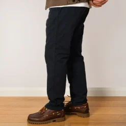 Trousers|Sage De Cret High Density Tapered Pants - Navy