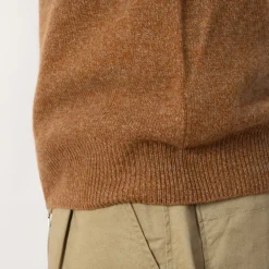 Knitwear|Howlin High Pressure Zip Knit - Nut Mix