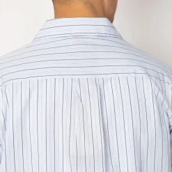 Shirts|Mfpen Holiday Shirt - Light Blue Banker Stripe