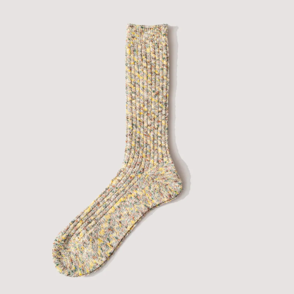 Socks|Anonymous Ism Homespun Art Yarn Crew - Khaki