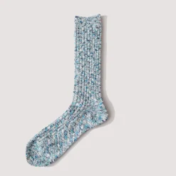 Socks|Anonymous Ism Homespun Art Yarn Crew - Navy