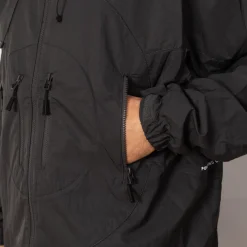 Jackets|Pop Trading Company Hooded O Jacket - Charcoal