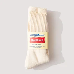 Socks|Healthknit Ivory 3 Pack