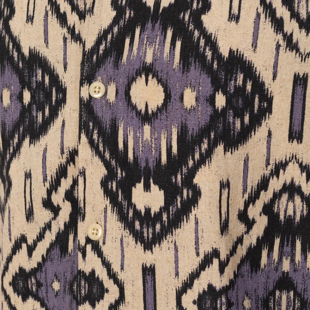Shirts|NN07 Julio Shirt 5396 - Violet Ikat