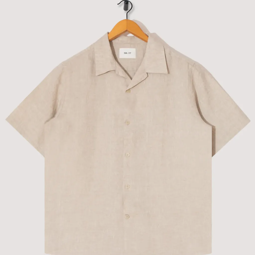 Shirts|NN07 Julio Shirt - Oat