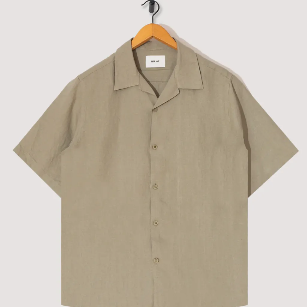 Shirts|NN07 Julio Shirt - Sage Green