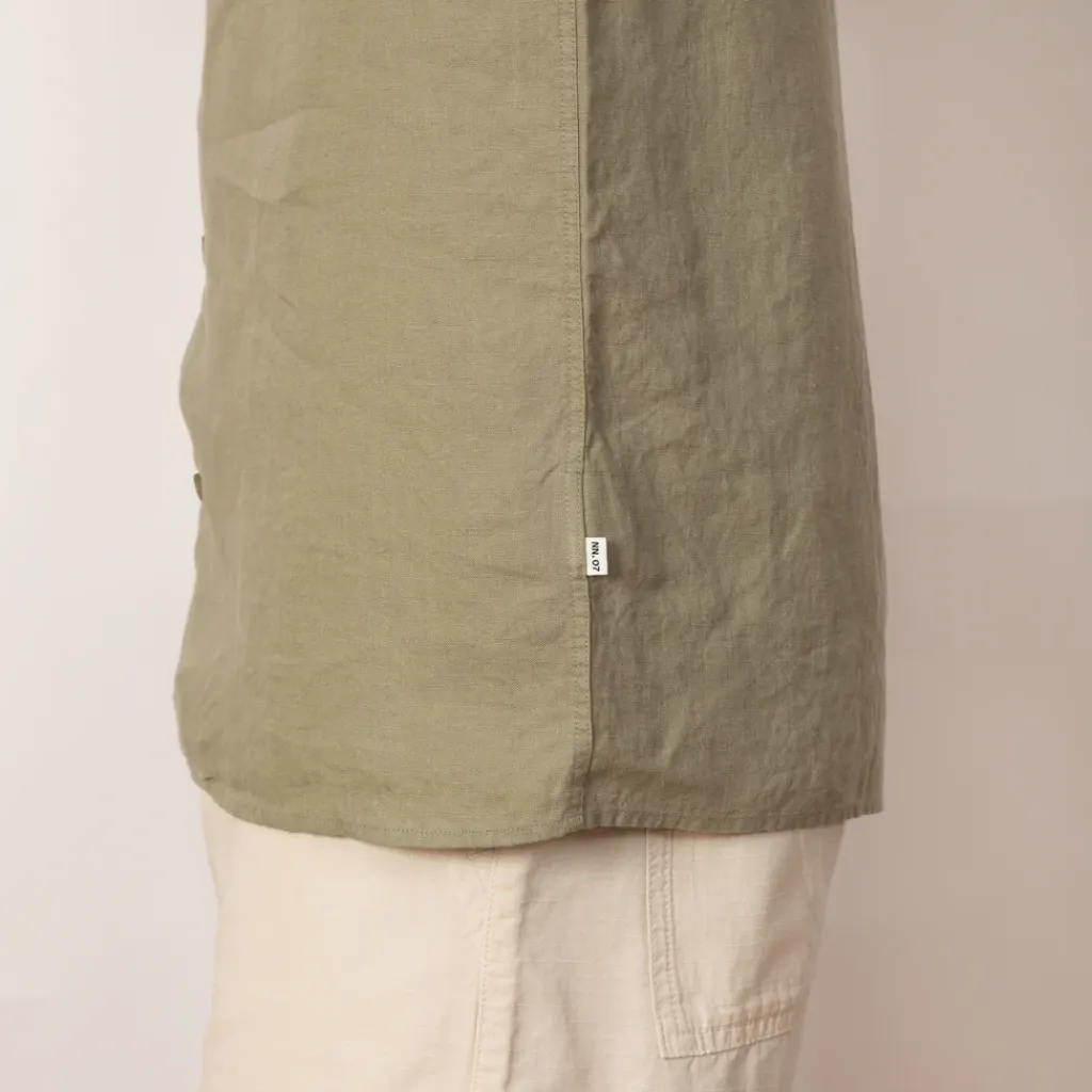 Shirts|NN07 Julio Shirt - Sage Green