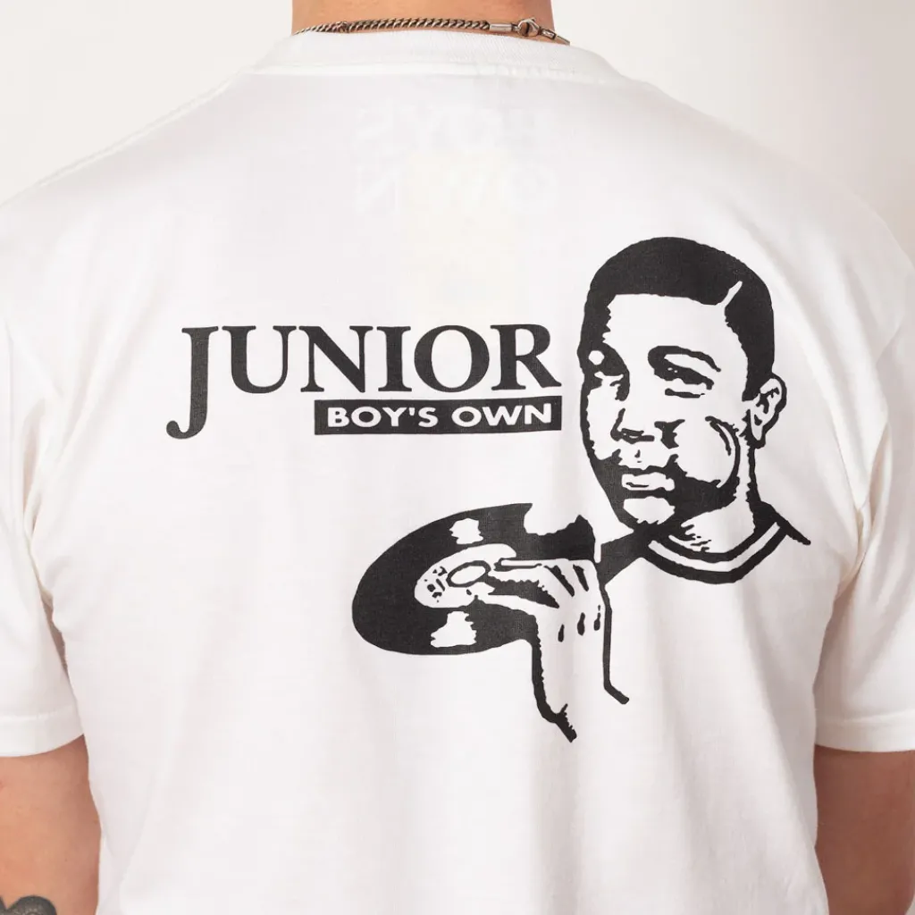 T-Shirts|Boy's Own Junior Logo - White