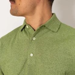 Knitwear|Beams Plus Knit Boucle Polo - Olive