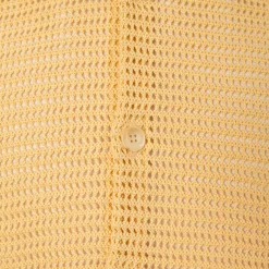 Shirts|Auralee Knit Half Sleeve Shirt - White Yellow