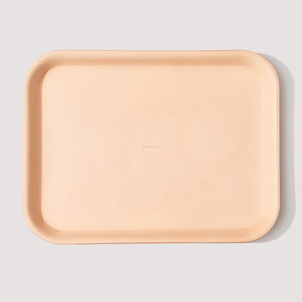 Lifestyle|Hender Scheme Leather Tray Large - Natural