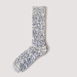 Socks|Anonymous Ism Light Weight Slub Crew - Navy