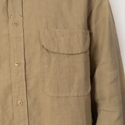 Shirts|Kapital Linen Clip Shirt - Beige
