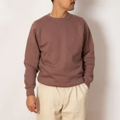 Sweatshirts|Pop Trading Company Logo Crewneck Sweatshirt - Mauve