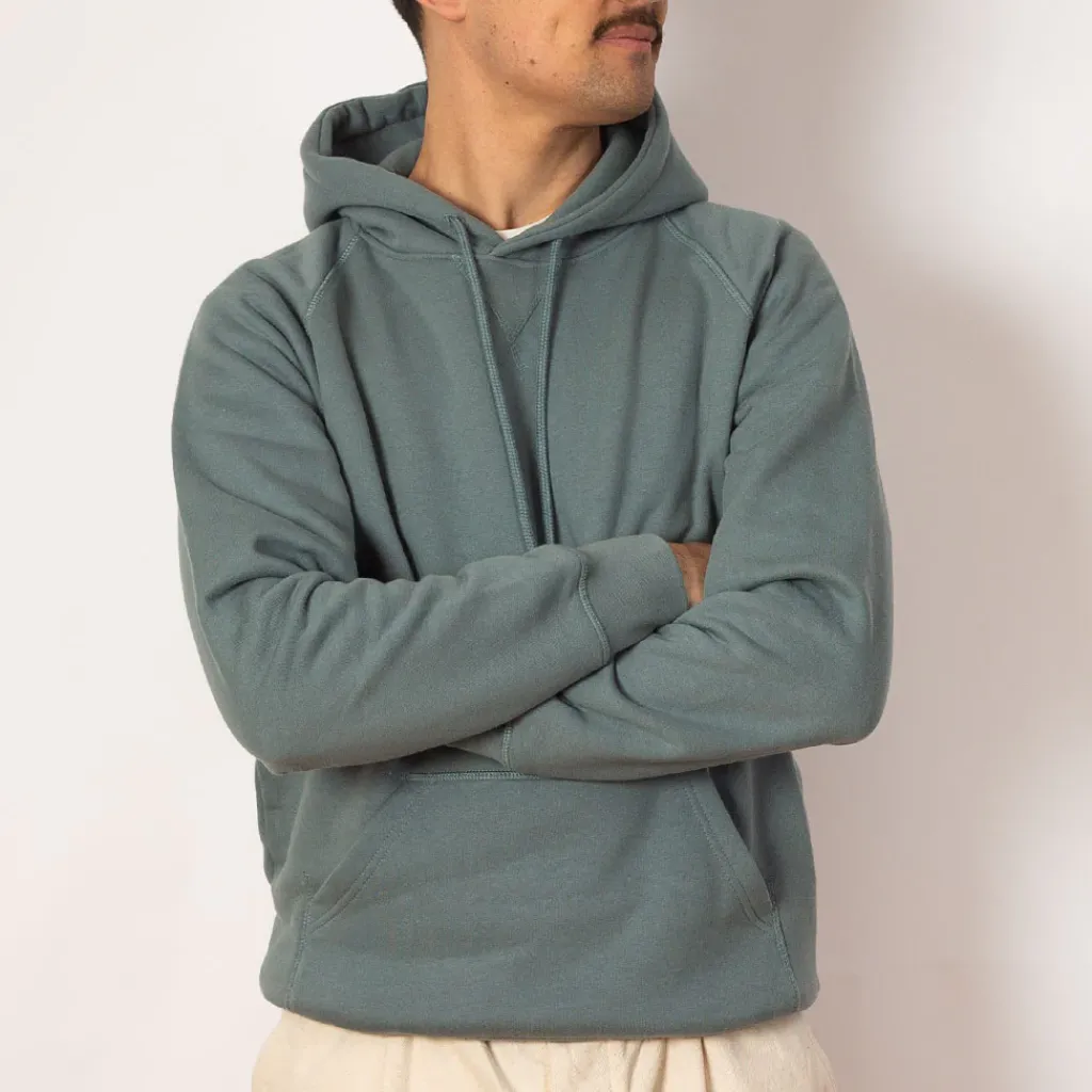 Sweatshirts|Pop Trading Company Logo Hooded Sweat - Stormy Sea