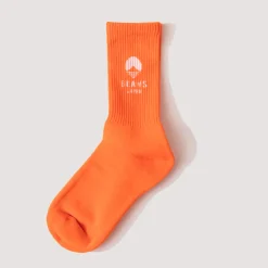 Socks|Beams Japan Logo Socks - Orange