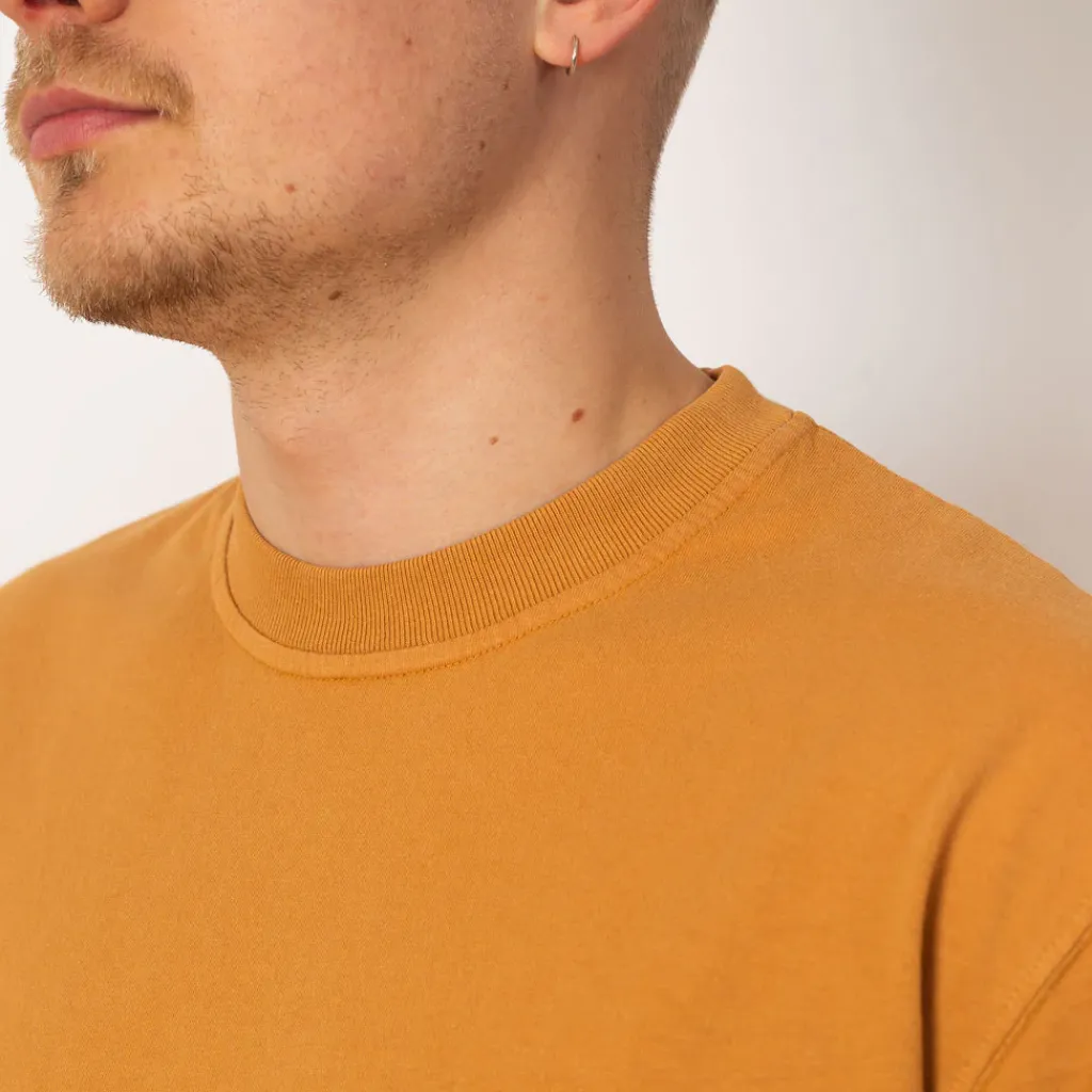T-Shirts|Stone Island Marina Logo T-Shirt - Apricot (V003A)