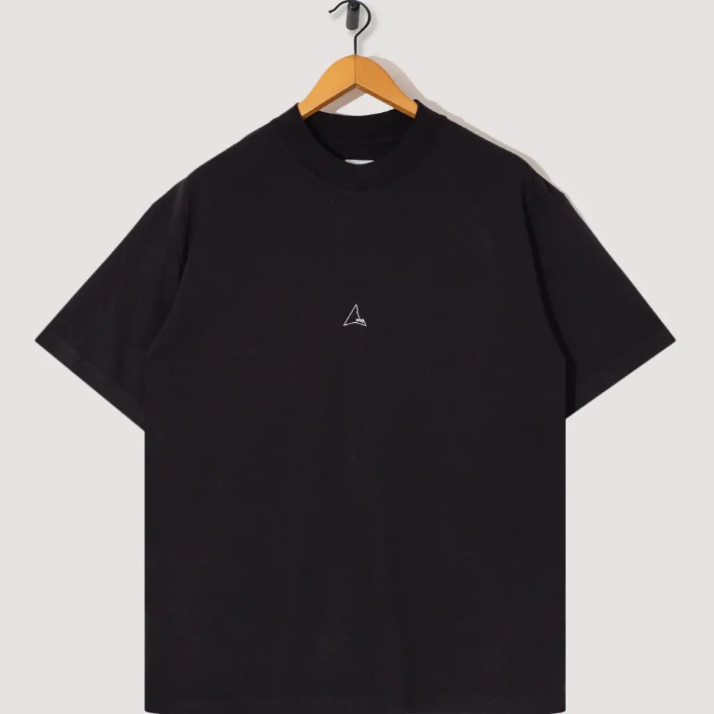 T-Shirts|Roa Logo T-Shirt - Black