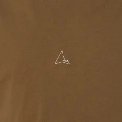 T-Shirts|Roa Logo T-Shirt - Brown Olive