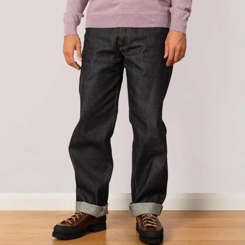 Jeans|Edwin Loose Fit Kaihara - Dark Pure Indigo Rainbow Selvedge