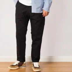 Trousers|Gramicci Loose Tapered Ridge Pant - Black