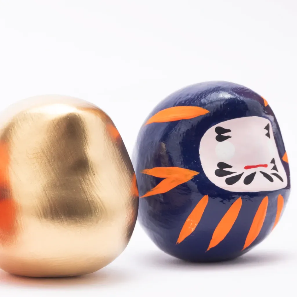 Lifestyle|Beams Japan Lucky Charm Doll Petit Set - Gold/Orange/Navy
