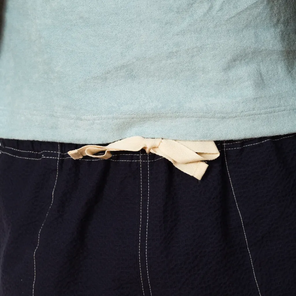 Shorts|Howlin Magic Short - Navy Seersucker