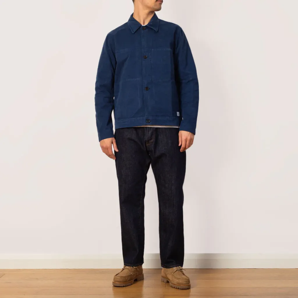 Shirts|Norse Projects Marcus Canvas Overshirt - Workwear Blue