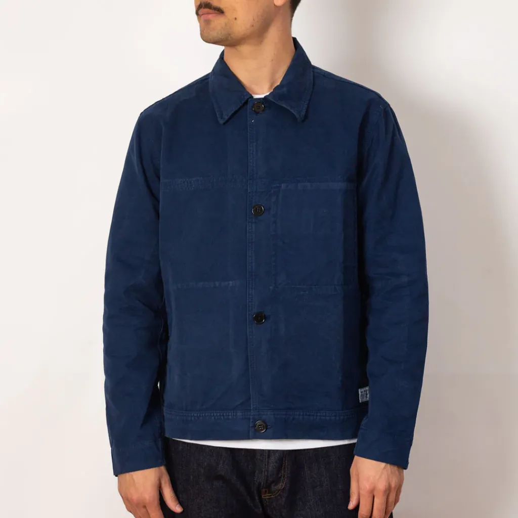 Shirts|Norse Projects Marcus Canvas Overshirt - Workwear Blue