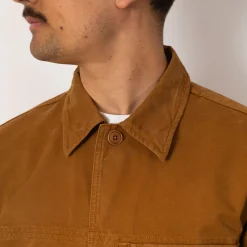 Shirts|Norse Projects Marcus Canvas Overshirt - Duck
