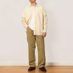 Shirts|Norse Projects Mo Oversized Check Shirt - Oatmeal