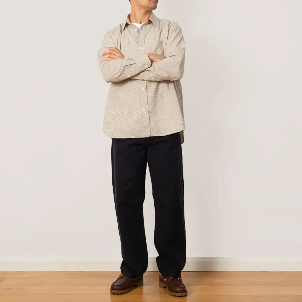 Shirts|Norse Projects Mo Oversized Check Shirt - Heathland Brown