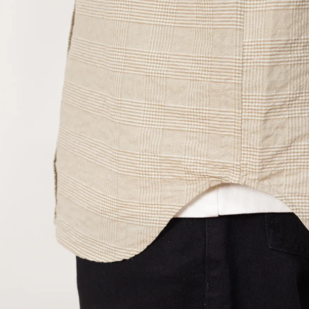 Shirts|Norse Projects Mo Oversized Check Shirt - Heathland Brown