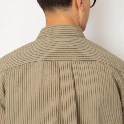 Shirts|Norse Projects Mo Oversized Stripe Shirt - Clay