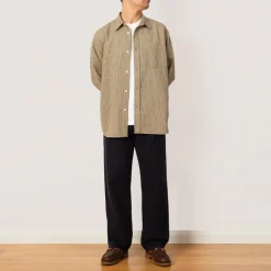 Trousers|Norse Projects Mogens Relaxed 5 Pocket Heavy Twill Trousers - Dark Navy