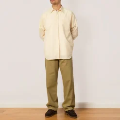 Trousers|Norse Projects Mogens Relaxed 5 Pocket Heavy Twill Trousers - Moss Green
