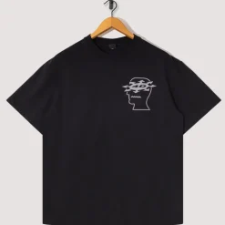 T-Shirts|Brain Dead Neuro Free Association T-Shirt - Washed Black