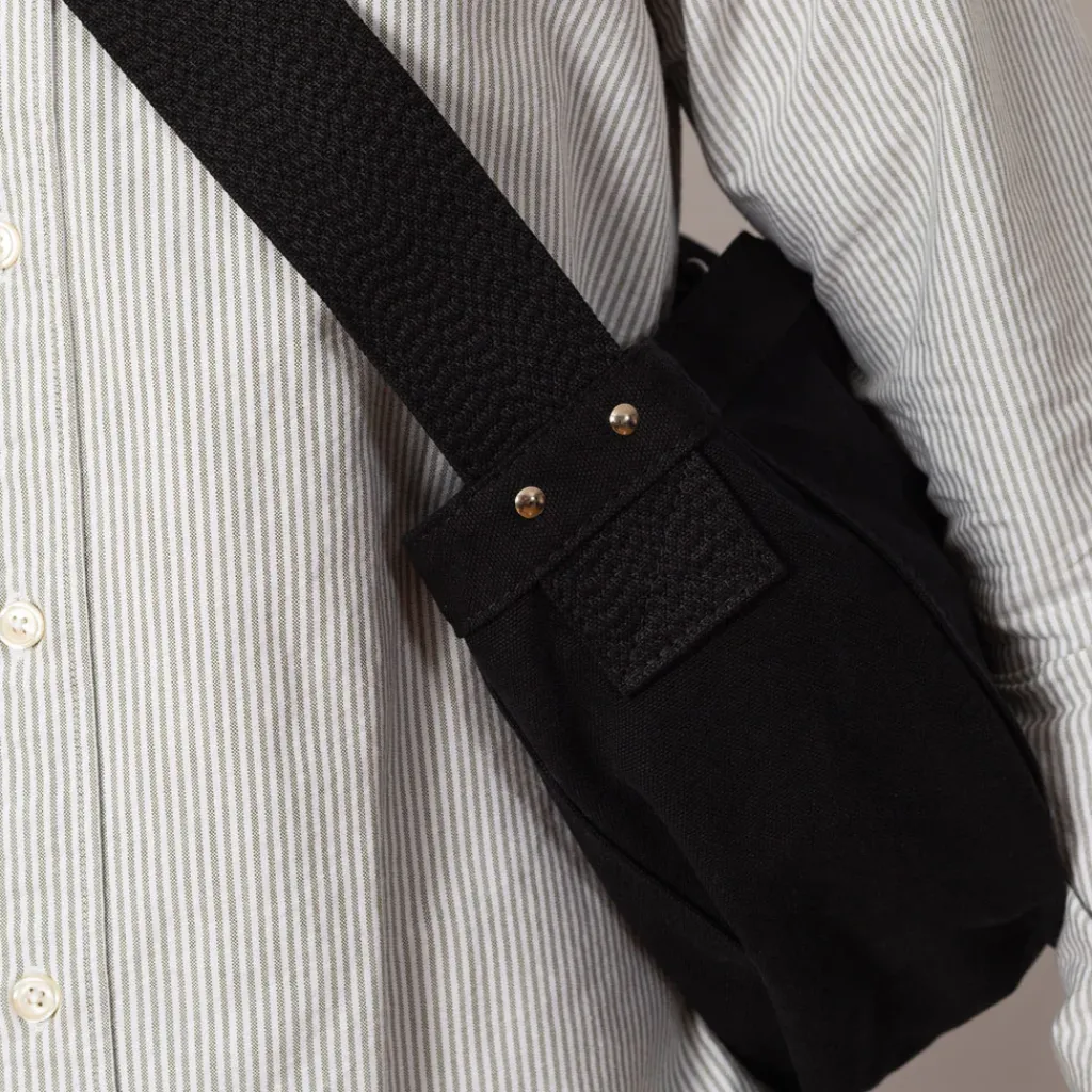 Bags|Taiga Takahashi Newsboy Bag Small - Black