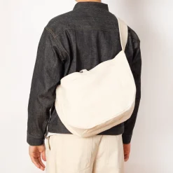 Bags|Taiga Takahashi Newsboy Bag Small - Ivory