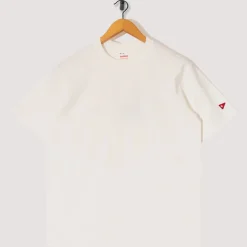 T-Shirts|Healthknit Open-End Dry Jersey Crewneck S/S - Off White