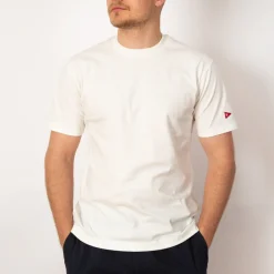 T-Shirts|Healthknit Open-End Dry Jersey Crewneck S/S - Off White