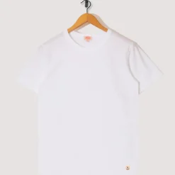 T-Shirts|Armor Lux Organic Lightweight Heritage T-Shirt - Blanc