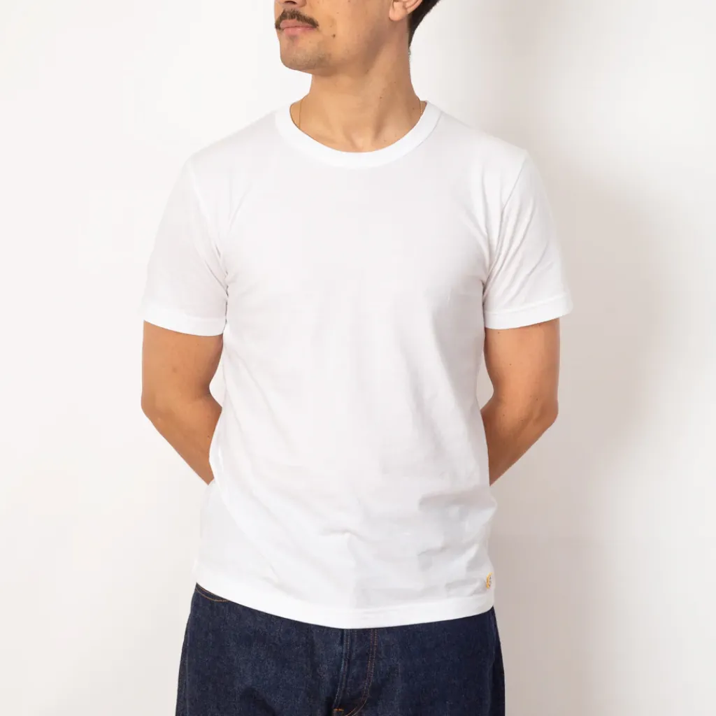 T-Shirts|Armor Lux Organic Lightweight Heritage T-Shirt - Blanc