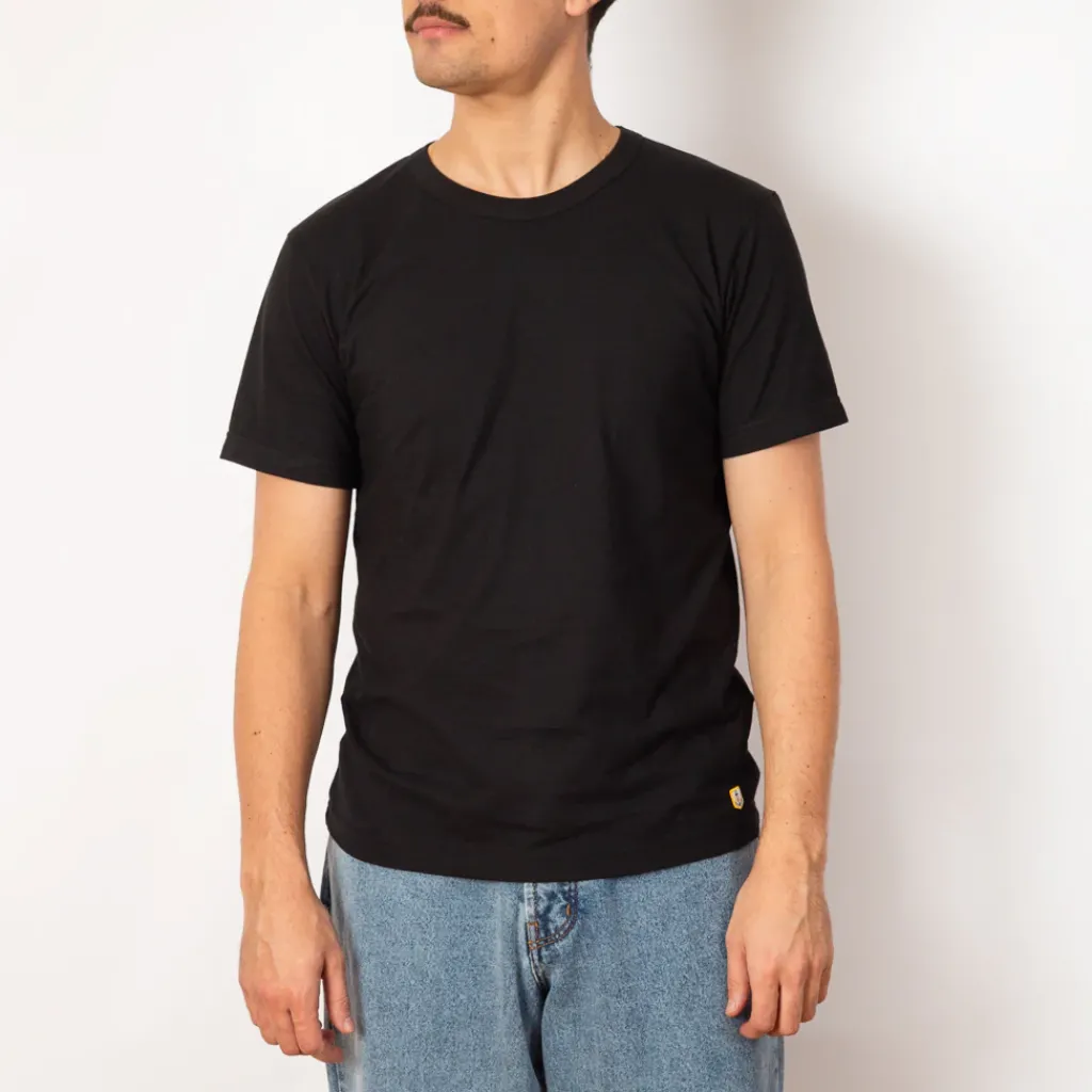 T-Shirts|Armor Lux Organic Lightweight Heritage T-Shirt - Noir