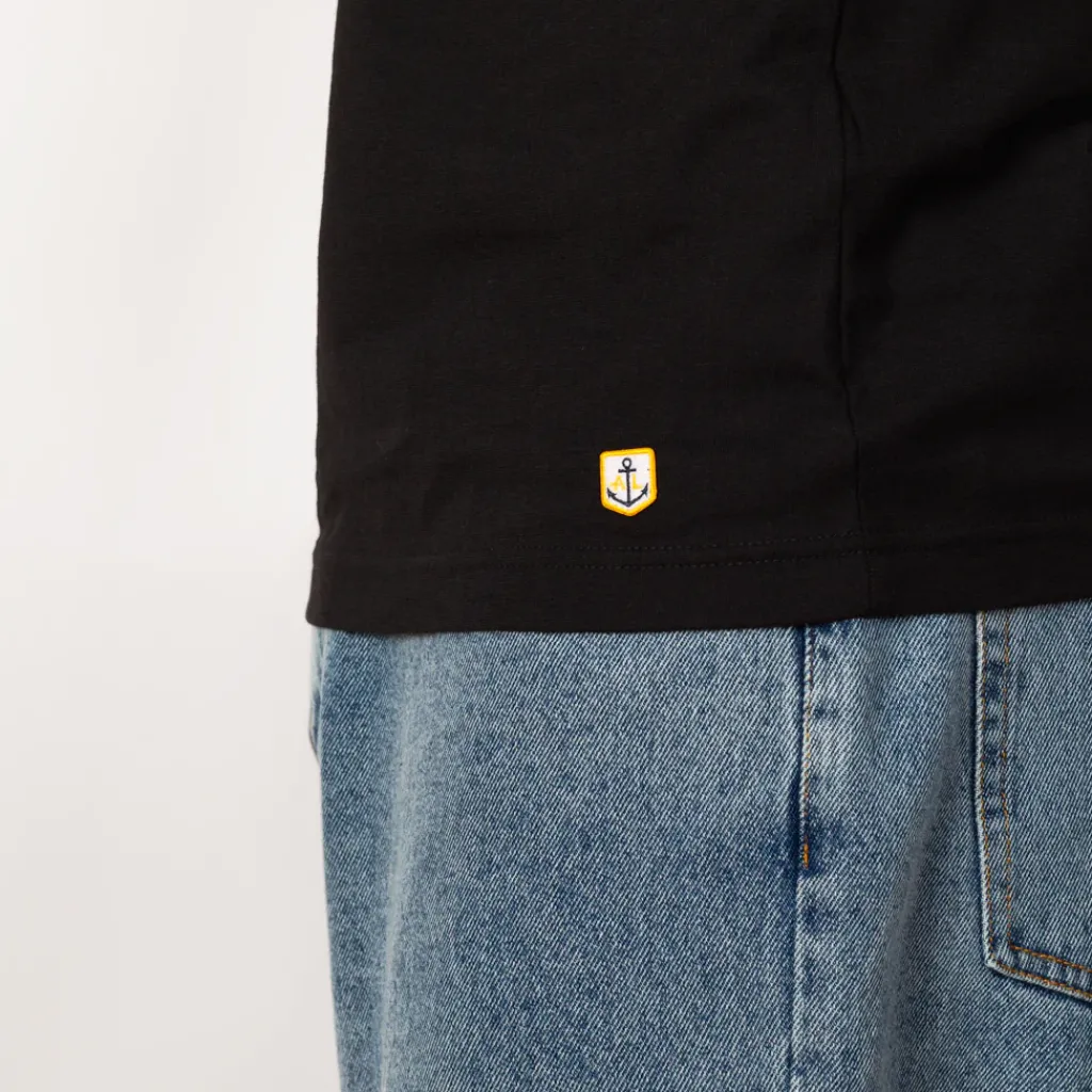 T-Shirts|Armor Lux Organic Lightweight Heritage T-Shirt - Noir