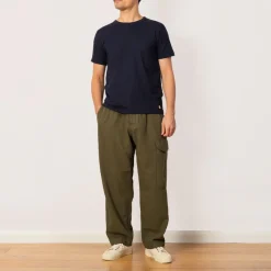 T-Shirts|Armor Lux Organic Lightweight Heritage T-Shirt - Marine Deep
